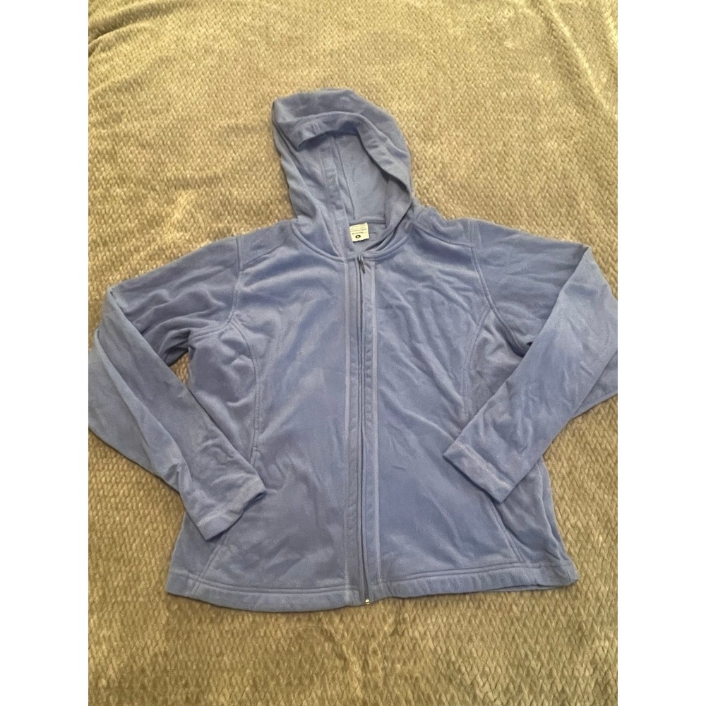 Womens Fleece Jacket by Columbia - Light blue/Lavender- size XL
